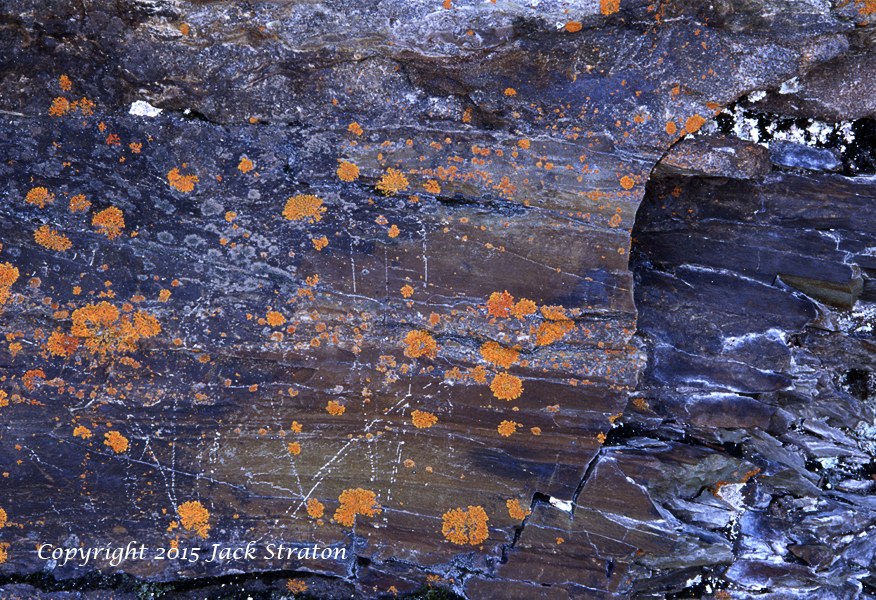 Celebration of flowing rock Lake Agnes Banff NP 38V4 8-23-15
